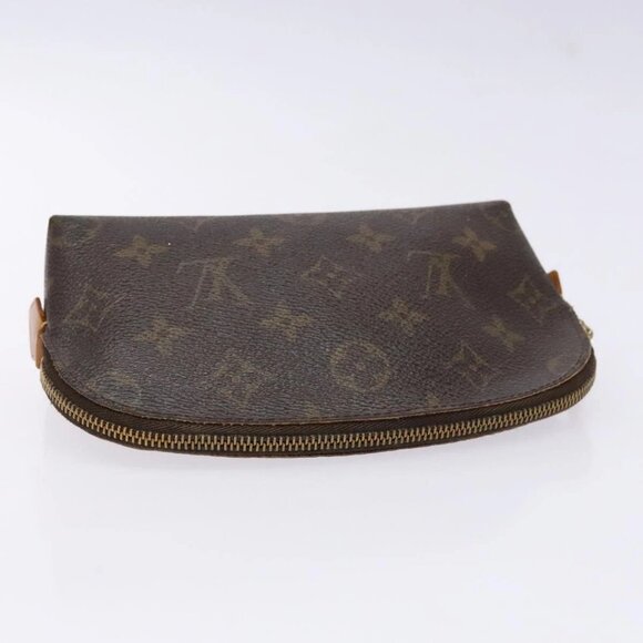 LOUIS VUITTON Monogram Pochette Cosmetic PM Pouch M43998 LV Auth BA5190 - Picture 4 of 16